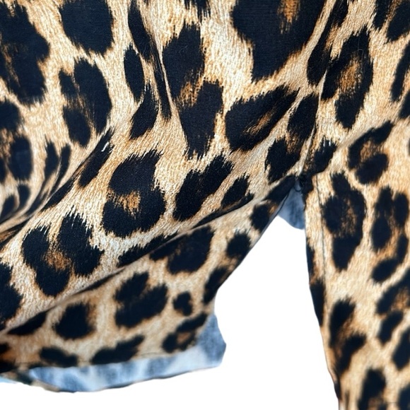 ZARA  animal  print mini dress size extra small - Picture 9 of 10